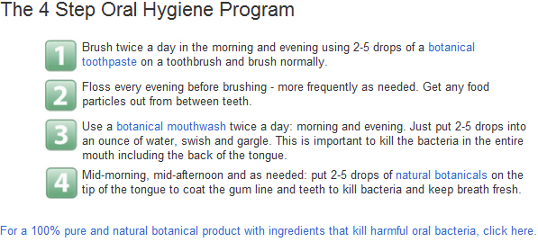 4 steps treatment