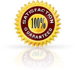 100 percent satisfation guaranteed