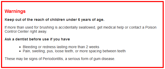 warnings